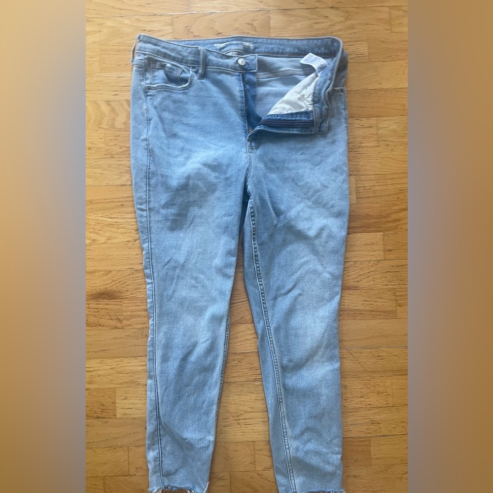 Old navy light blue jeans